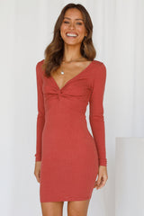 Tough Choices Dress Rose