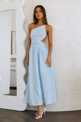 Eye On You Maxi Dress Blue