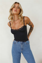 LIONESS Top Model Cami Onyx