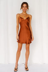 Domina Dress Coffee