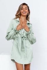 Divine Time Dress Sage