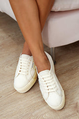 SUPERGA 2790 Organic Cotton Hemp Sneakers Natural Beige