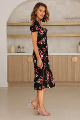 Sun Sand Sea Midi Dress Floral
